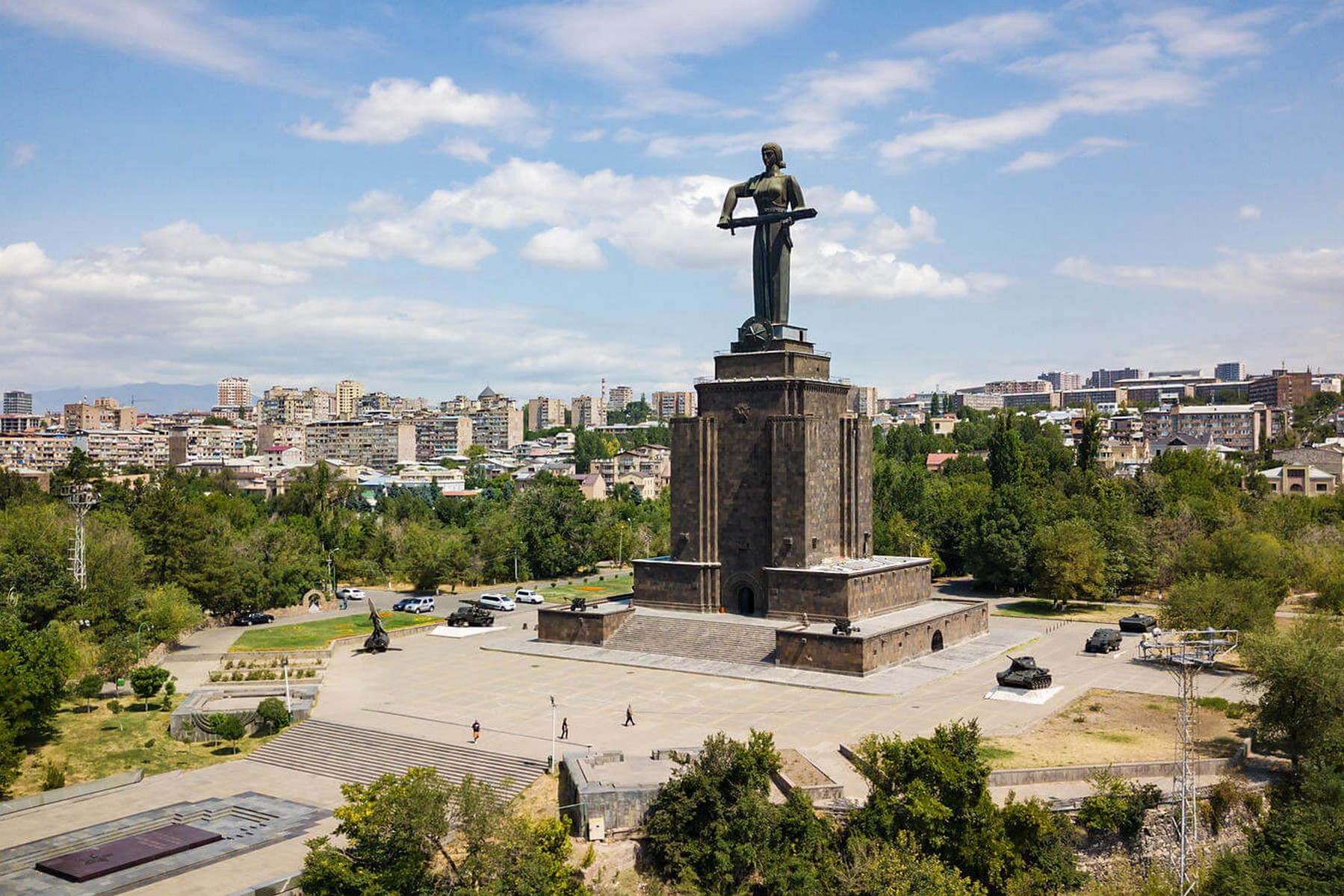 Mother Armenia Monument in Yerevan