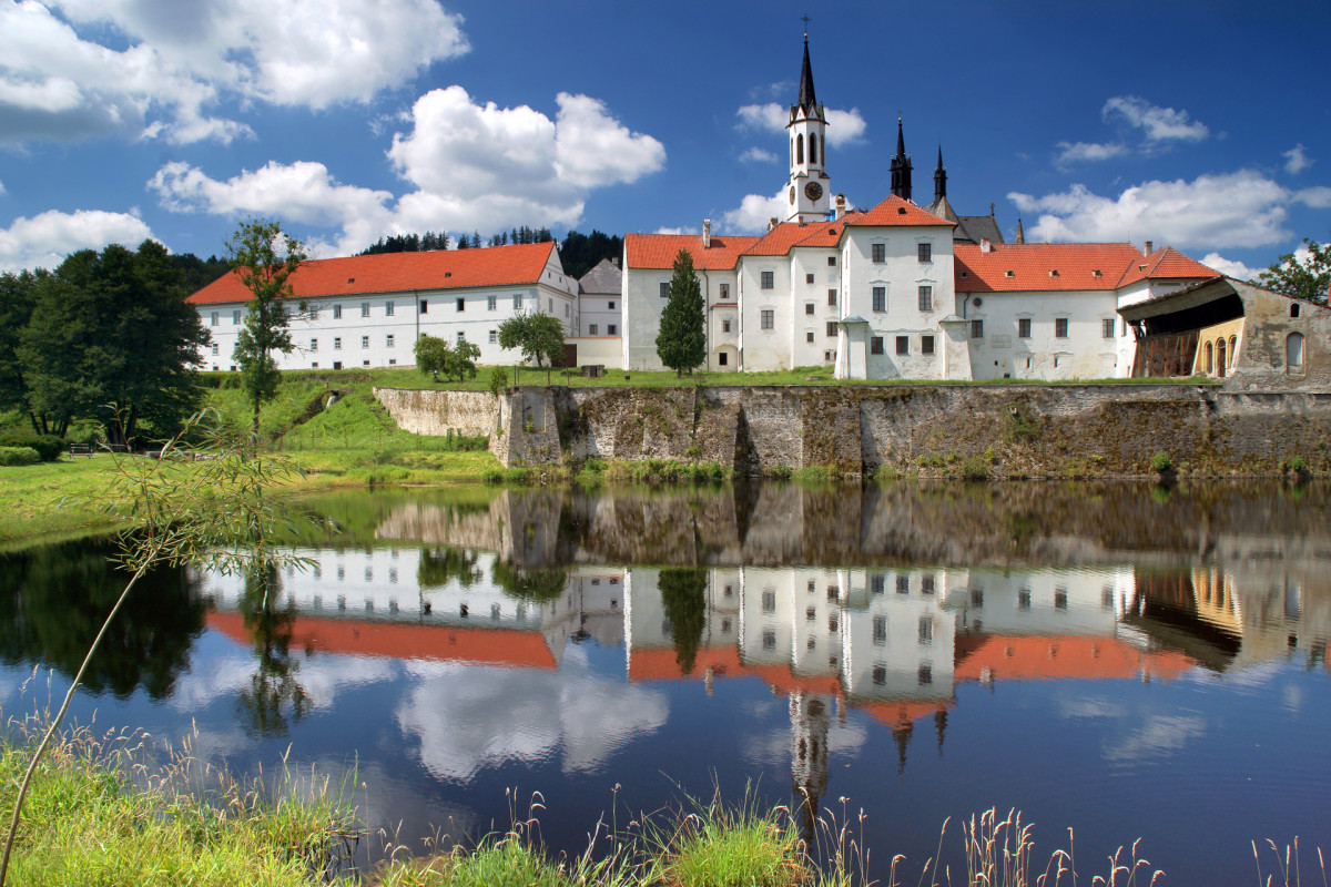 Vyssi Brod Monastery on the Vltava River