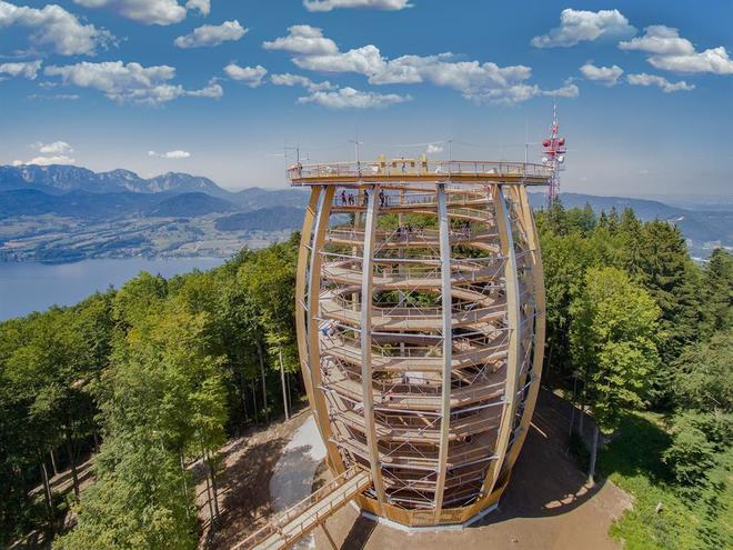 Observation Point at Top of Salzkammergut