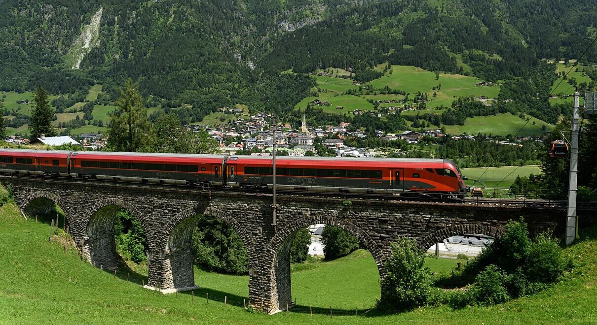 Tauern Railway in Austria