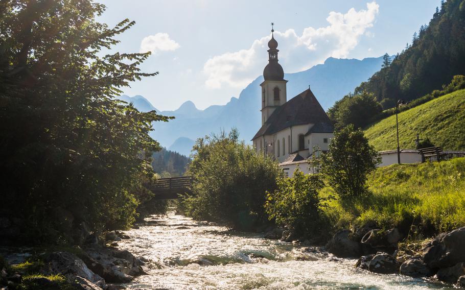 Frauen Church Beneath Ennstaler Alps