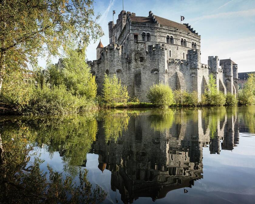 Gravensteen Castle in Ghent