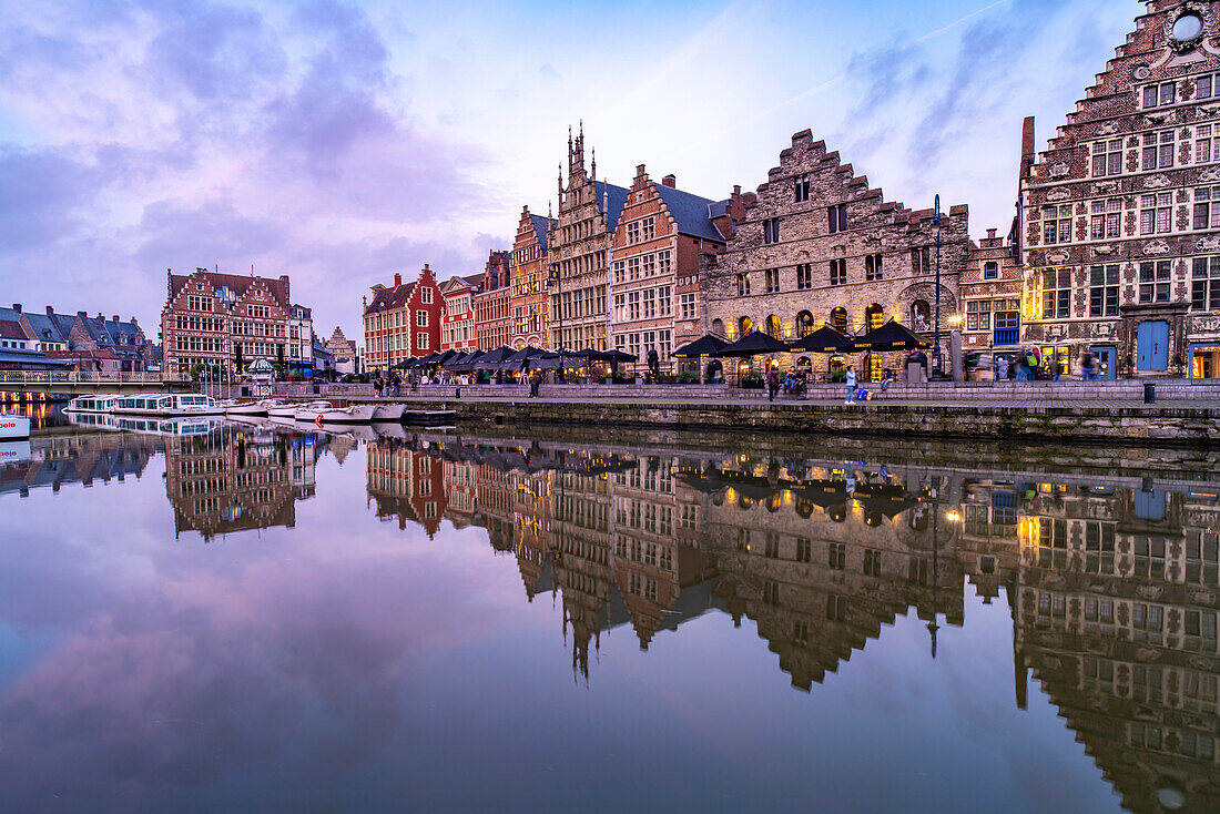 Guild Houses on the Leie River
