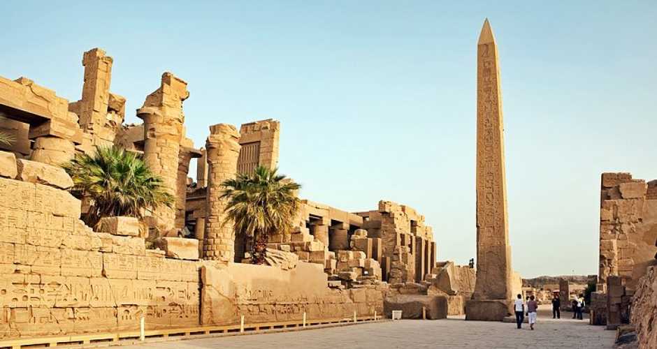 Obelisk at Karnak Temple Complex