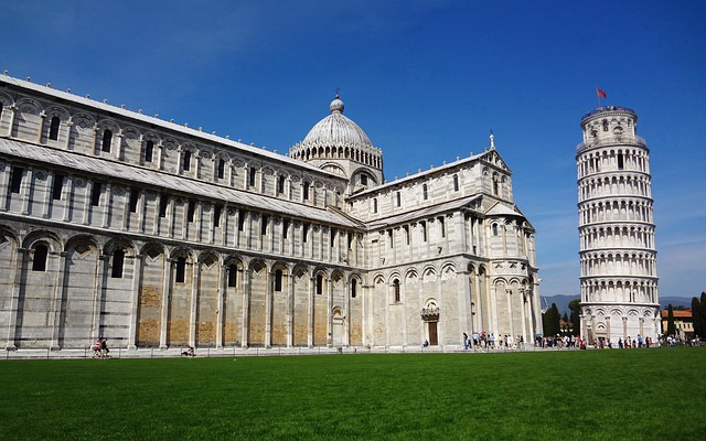 Leaning Tower of Pisa and Cathedral of Pisa