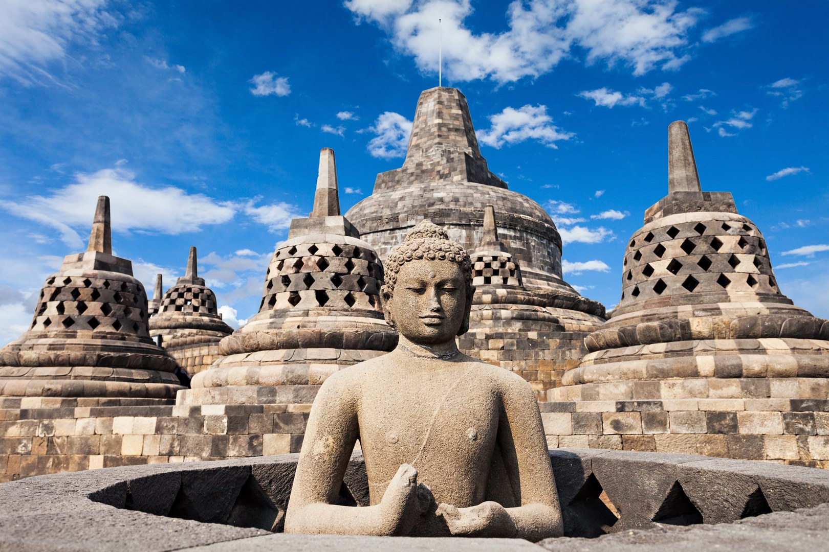 Borobodur Stupa and Mandalas