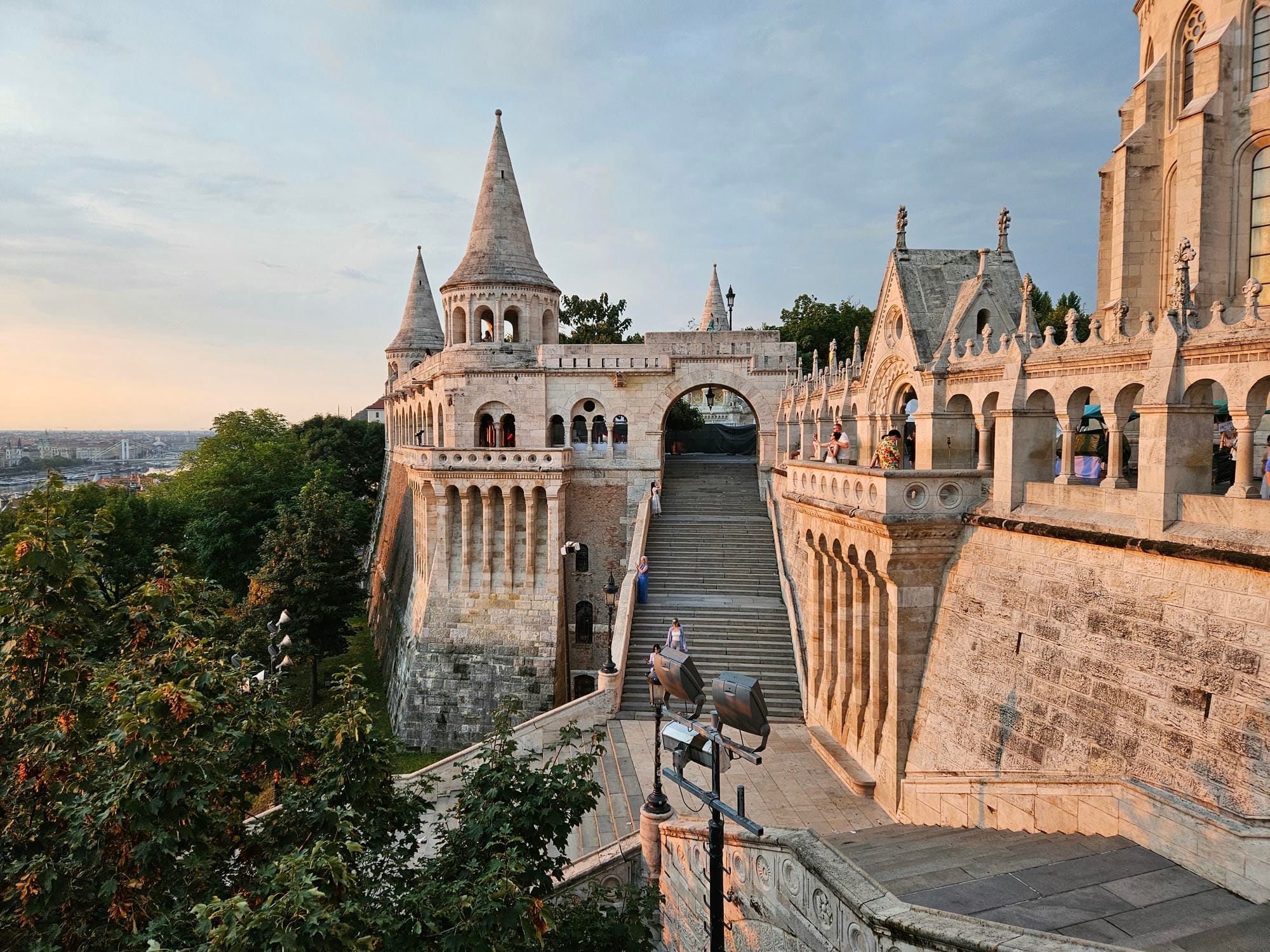 Fishermen's Bastion at Twilight