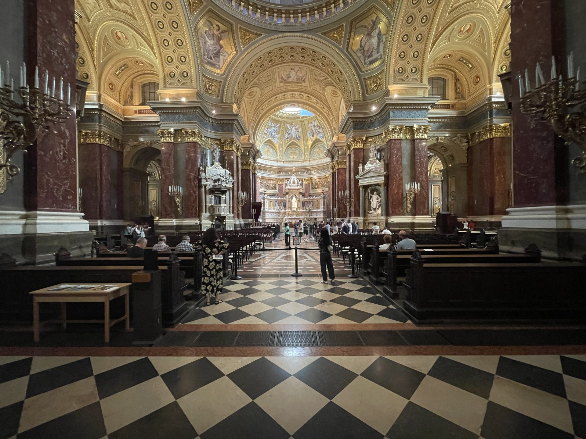 Interior of St. Stephen's Basilica