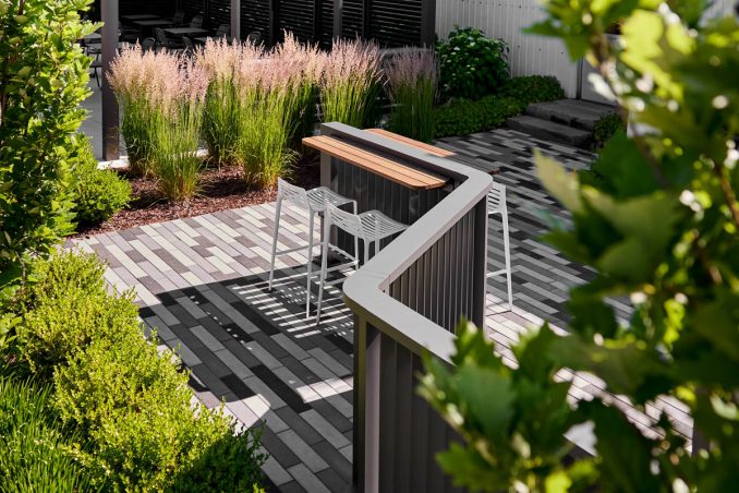 Precision Landscaping to Create Abstract Form