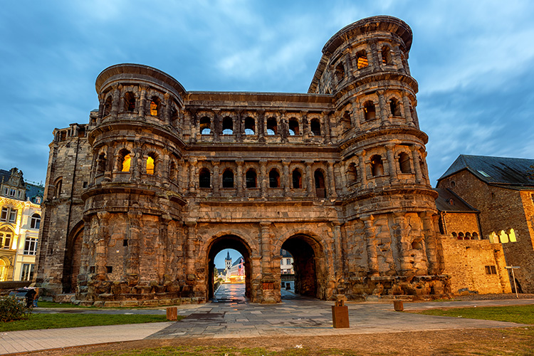 Roman-Built Porta Nigra (Black Gate)