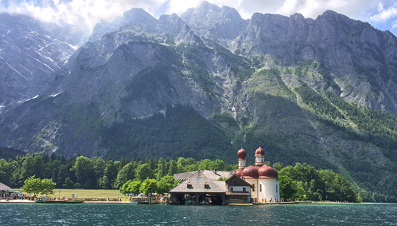 Saint Bartholoma Chapel by Lake