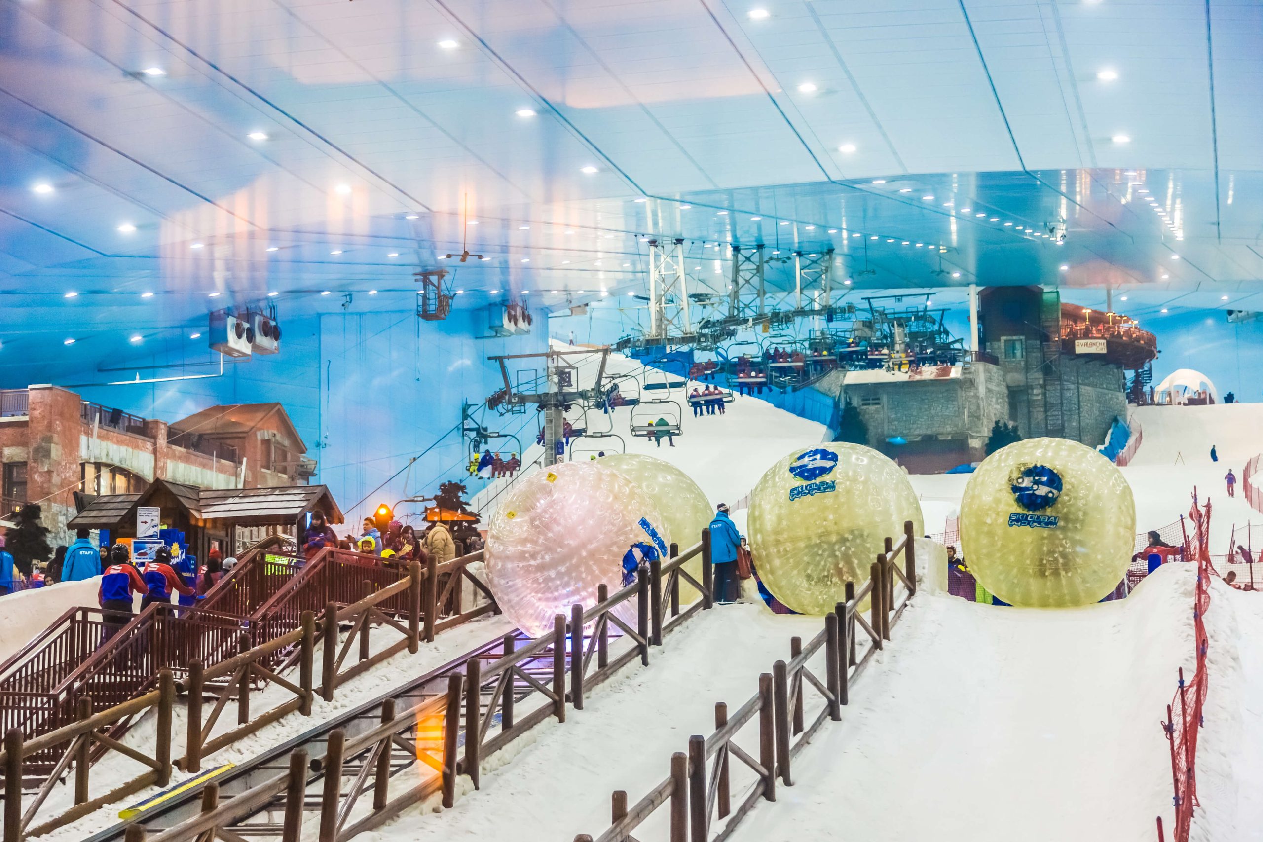 Ice Sculpures in Ski Dubai at Mall of Emirate