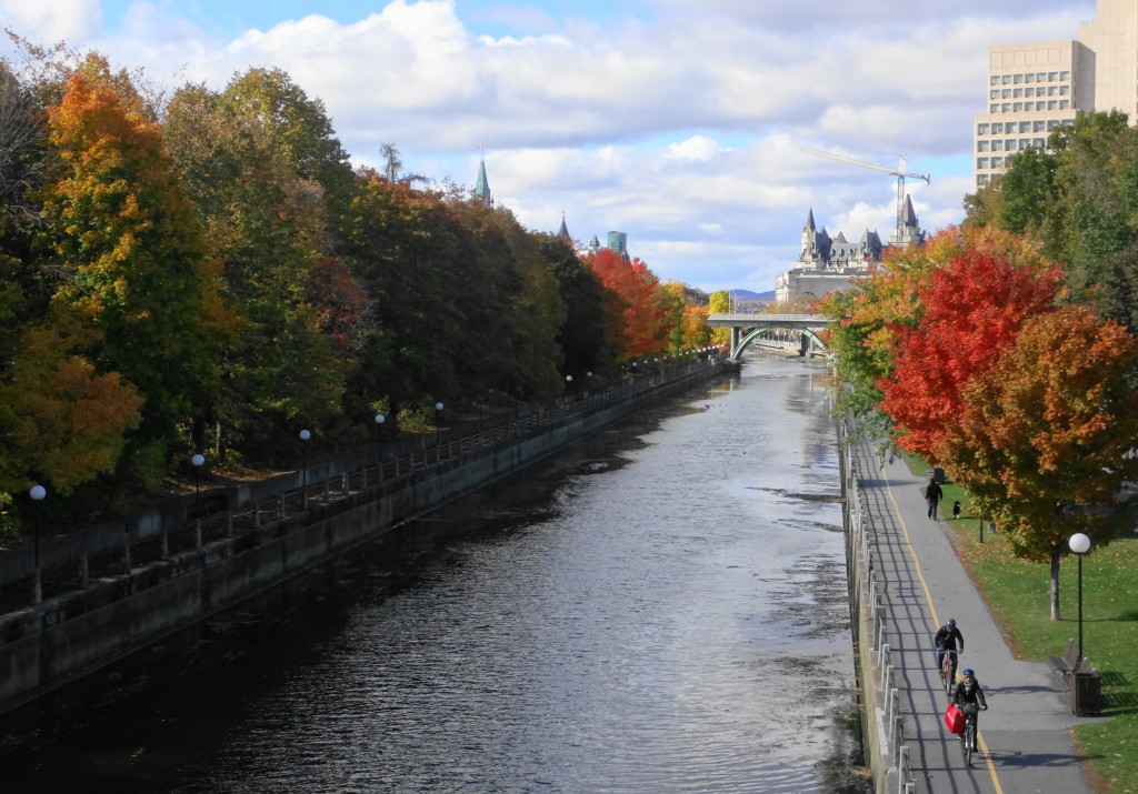 Autumn Color Reflected in Ottawa River