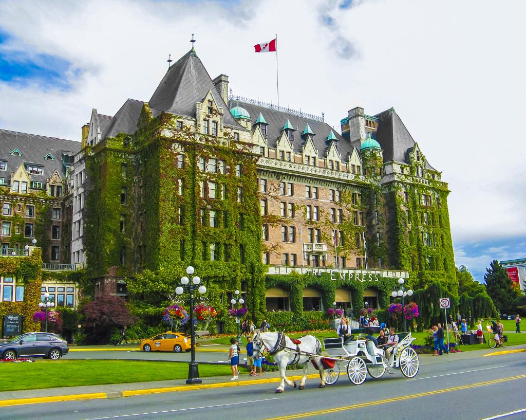 Empress Hotel in Victoria