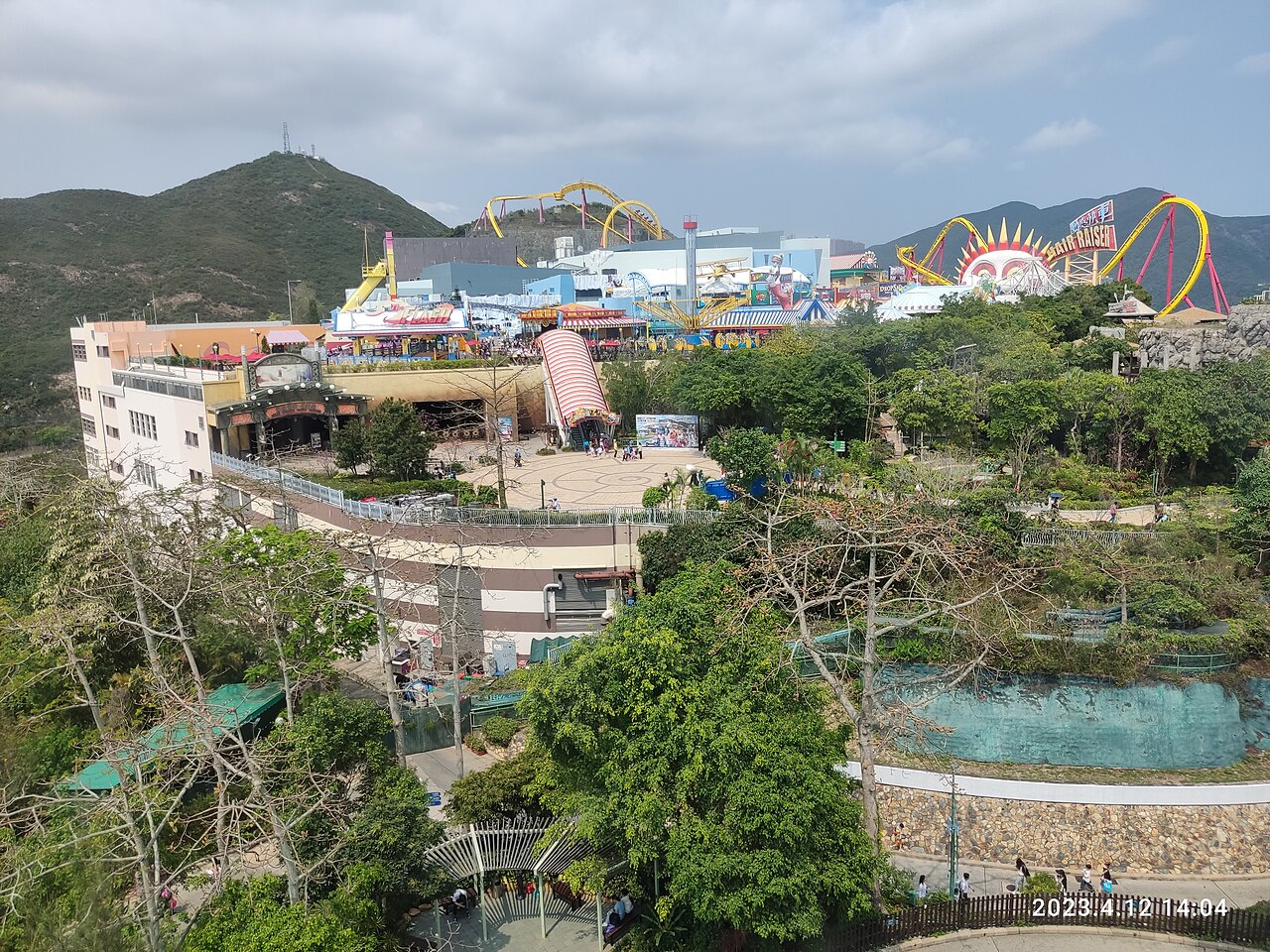 Aerial Trams at Ocean Park Hong Kong