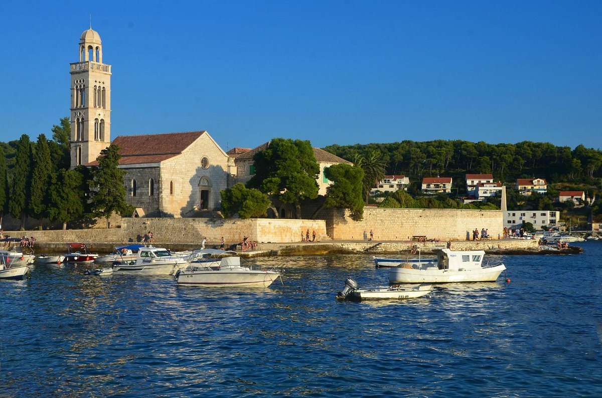 Franciscan Monastery on Hvar Island in Croati