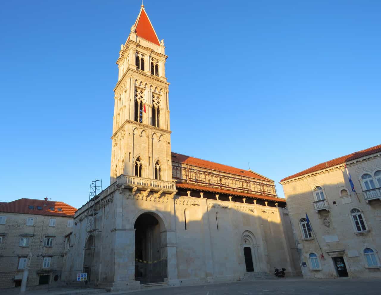 Cathedral of St. Lawrence Bell Tower in Trogi