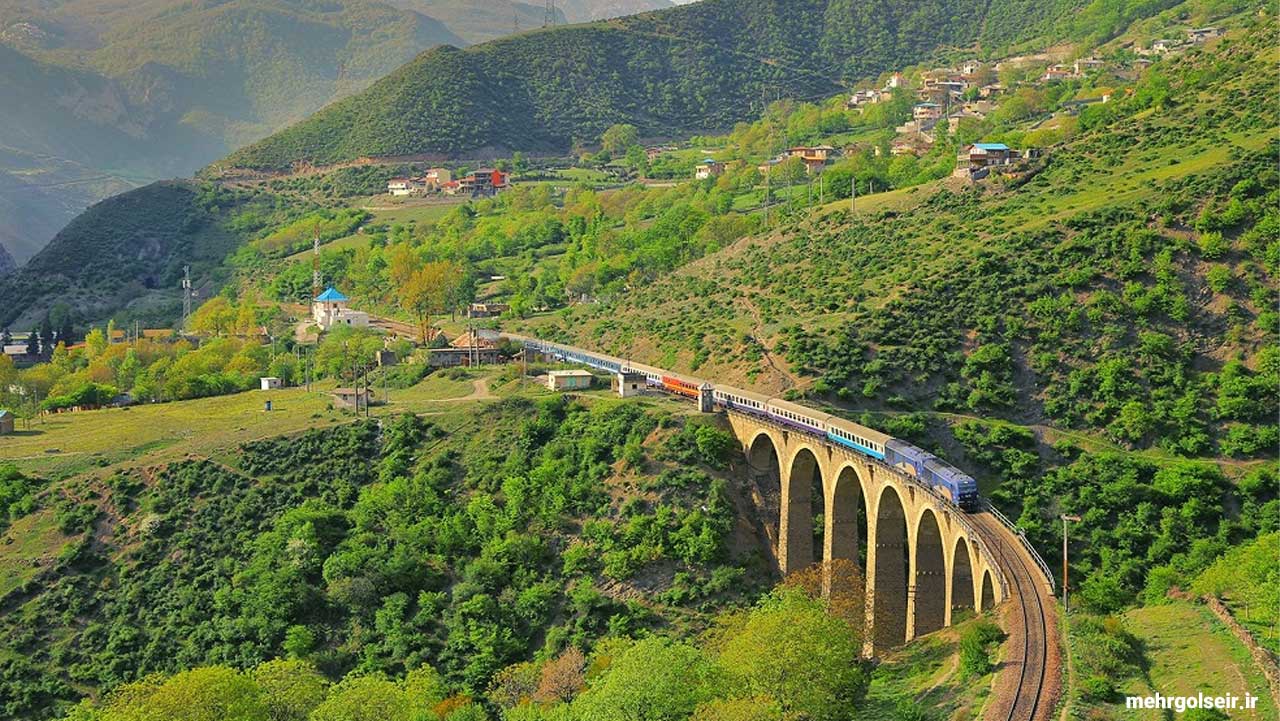 تورقطار سوادکوه تا آبشار ترز