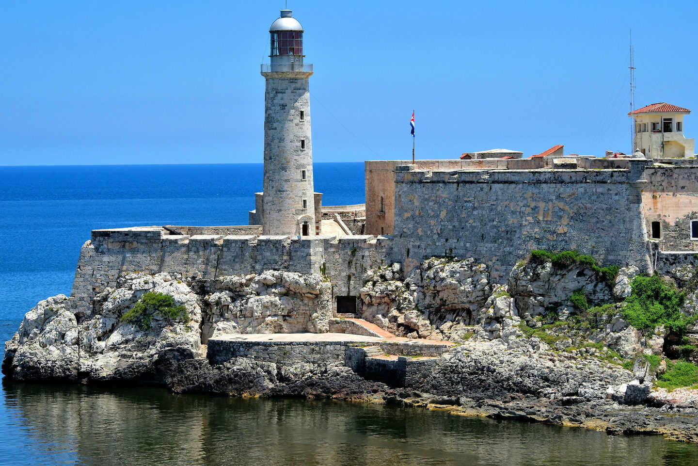 Fortress and Lighthouse on Bay