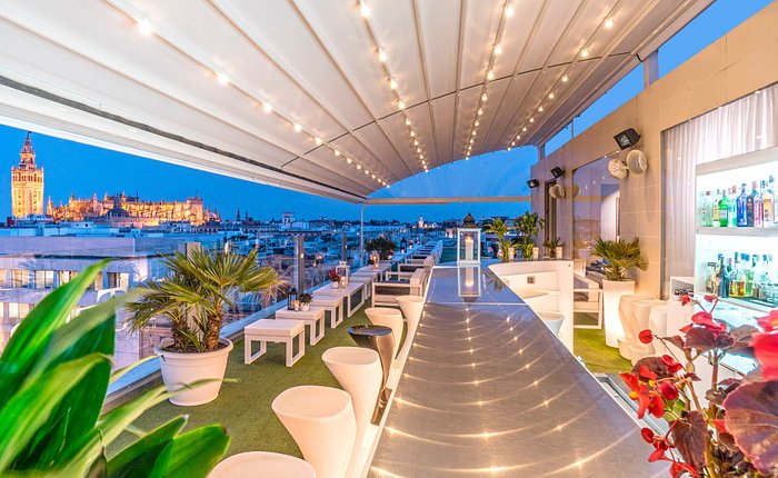 Views from the Roof of the Hotel Inglaterra