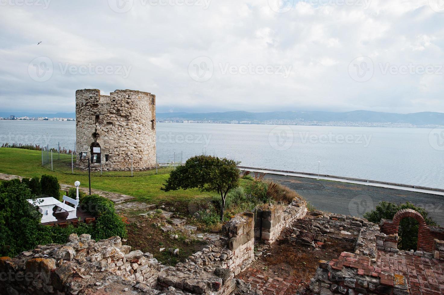 Ruins of Tower in Nesebar