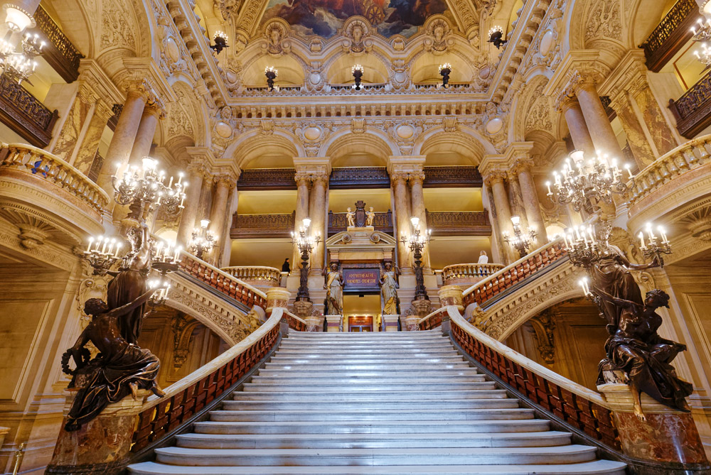 Stairways in the Paris Opera