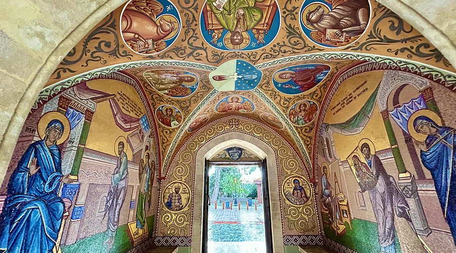 View an Arcade and the Mosaic Cycle at Kykko