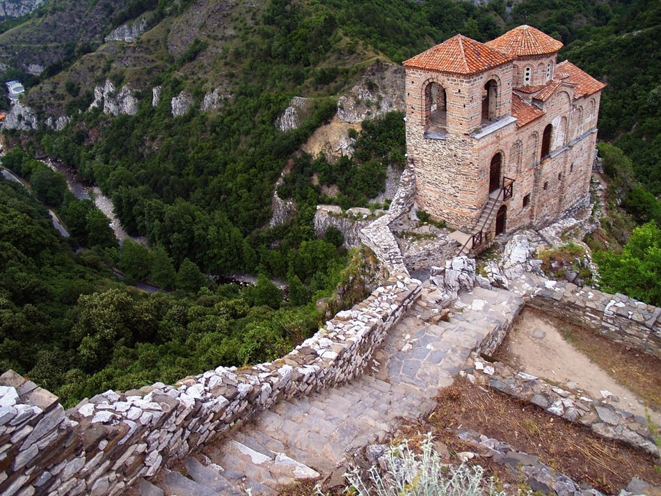 Asen's Fortress at Asenovgrad in Bulgaria